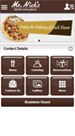 Mobile Screenshot of mrnicksbrickovenpizza.com